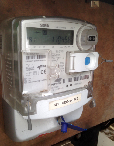 A smart meter.